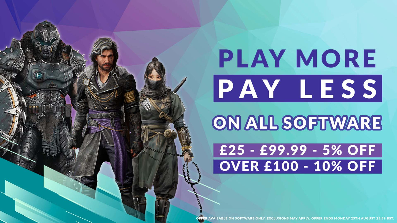 Play More, Pay Less: August Bank Holiday Weekend Offer