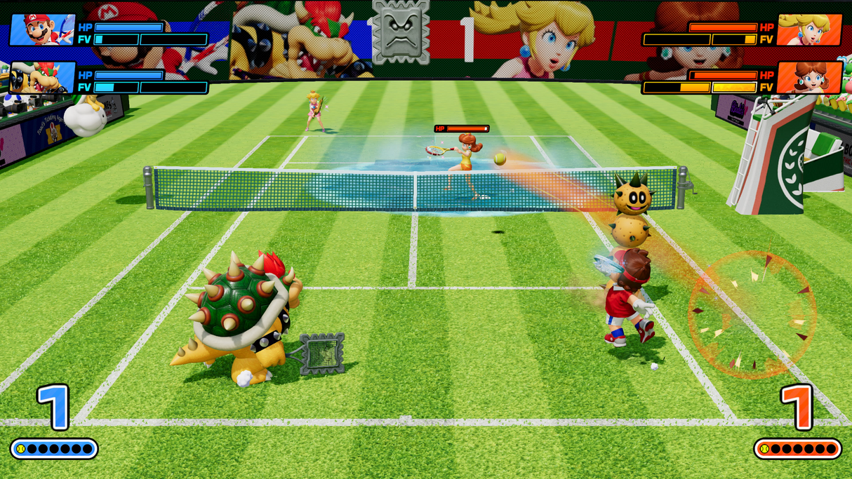 Mario Tennis Fever with FREE Sticker Sheet (Switch 2)