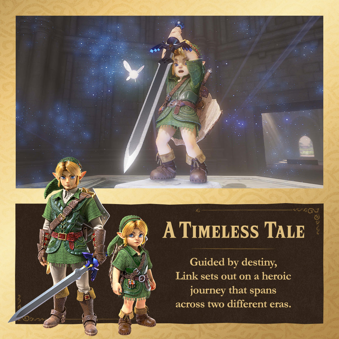 Nintendo Switch 2: The Legend of Zelda 40th Anniversary Console with Ocarina of Time (Switch 2)