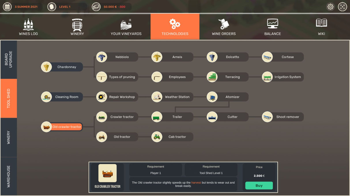 Hundred Days – Wine Making Simulator (PS5)