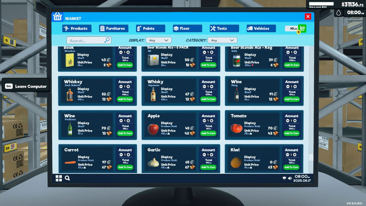 Supermarket Simulator (Switch 2)