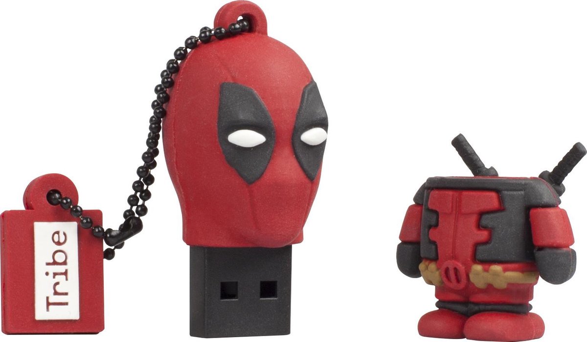 Tribe Deadpool 32GB Original Marvel Flash Drive 2.0