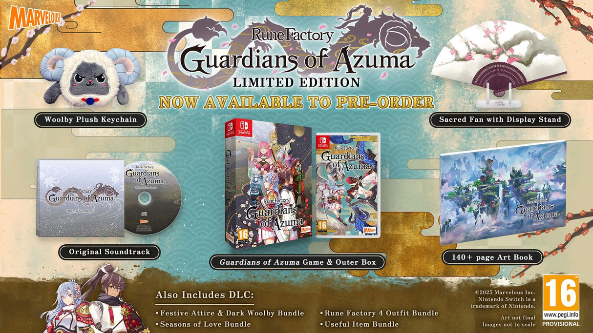 Rune Factory: Guardians of Azuma - Limited Edition (Switch)