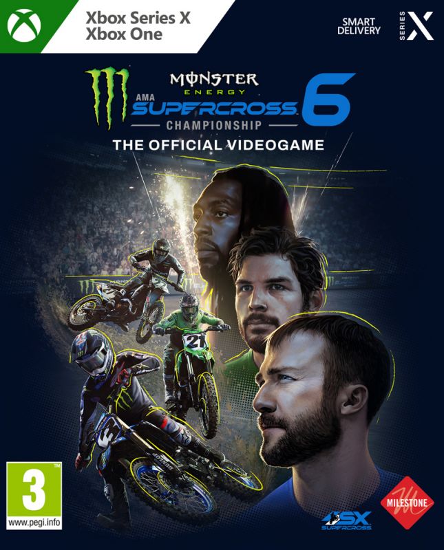 Monster Energy Supercross 6 - The Official Videogame (Xbox Series X)