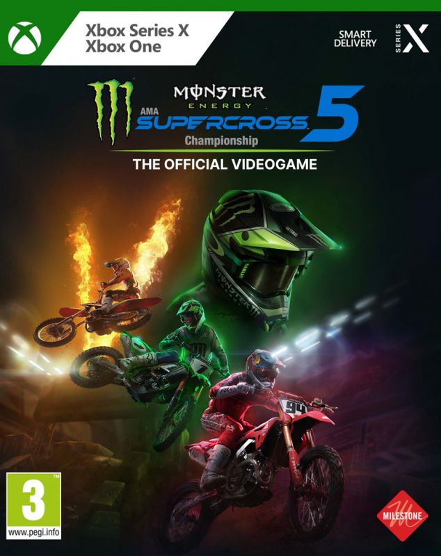 Monster Energy Supercross - The Official Videogame 5 (Xbox Series X)