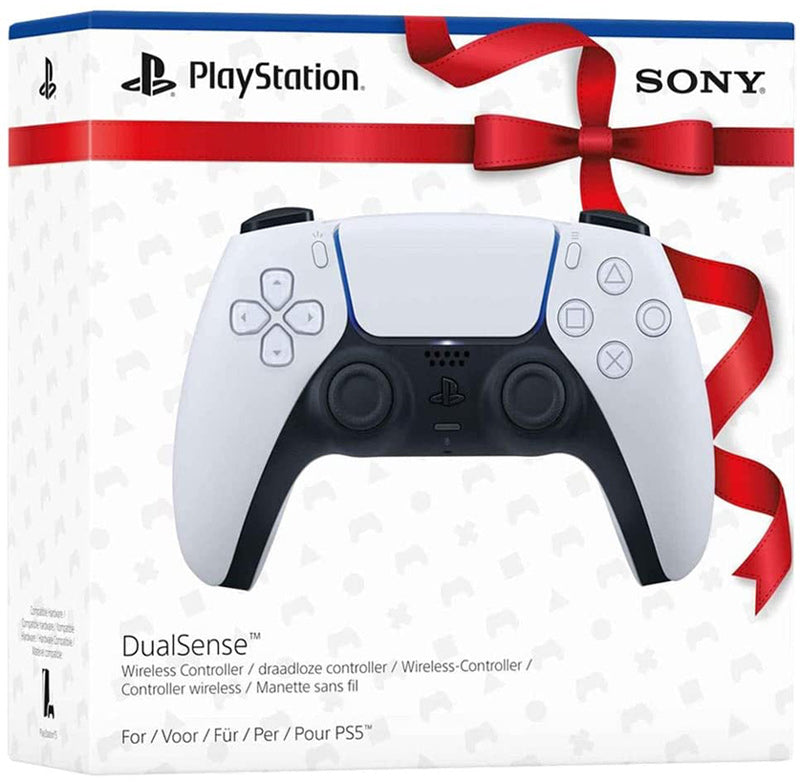 Sony PlayStation 5 DualSense Wireless Controller - White Gift Packaging Edition (PS5)
