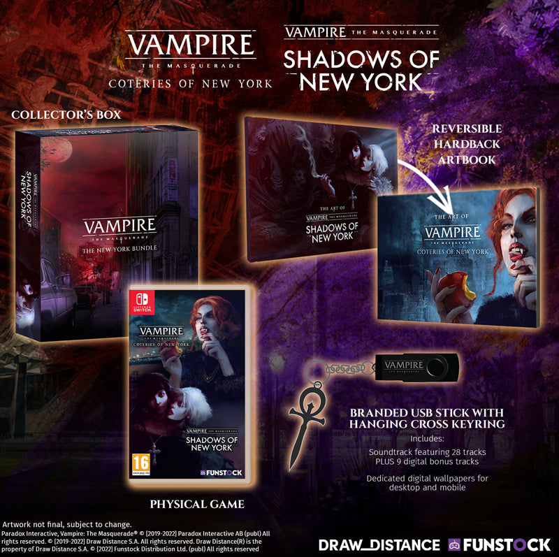 Vampire The Masquerade: The New York Bundle - Collector's Edition (Switch)