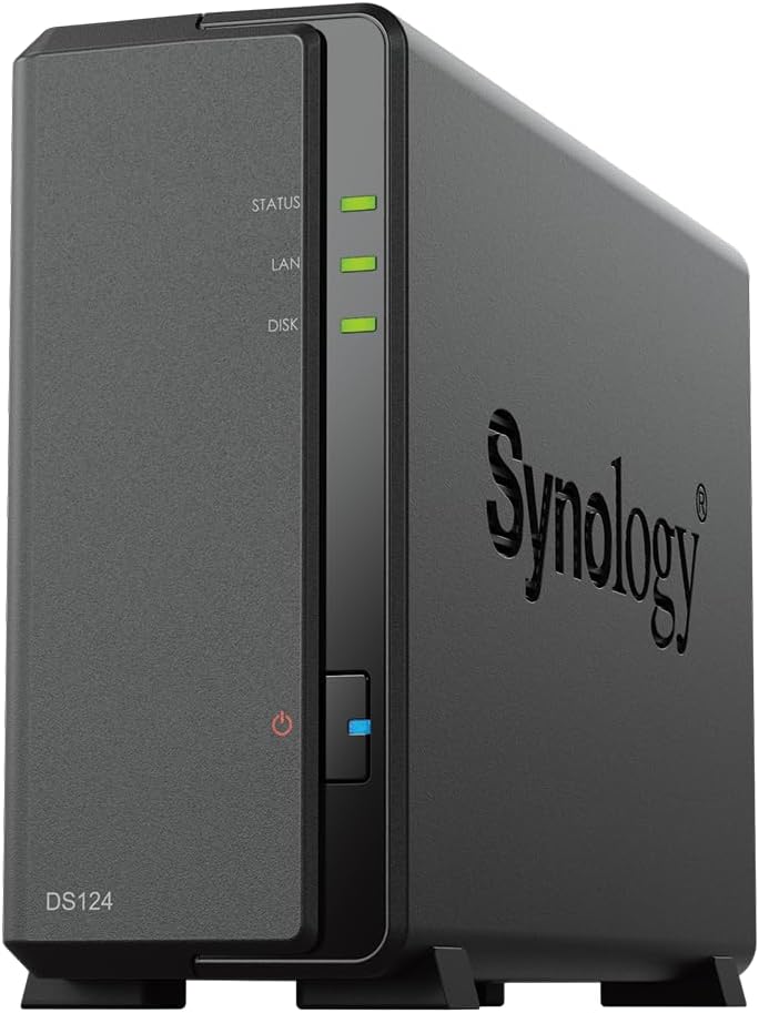 Synology DS124 1-Bay NAS Enclosure