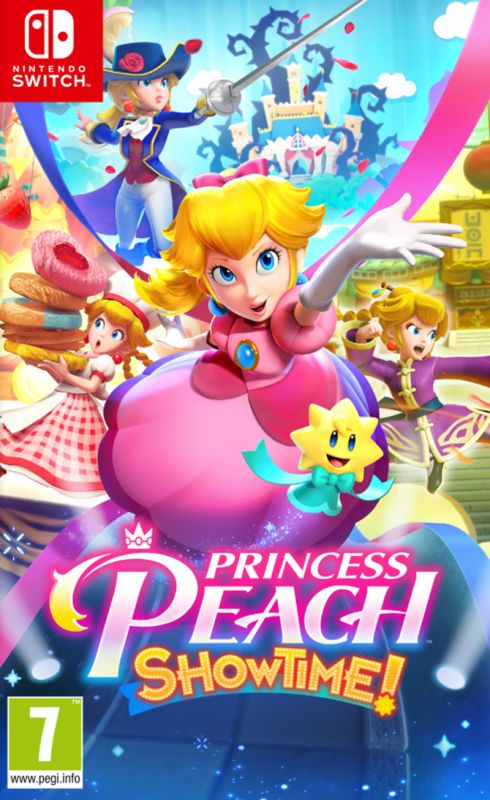 Princess Peach Showtime With FREE Pin Badge (Switch)