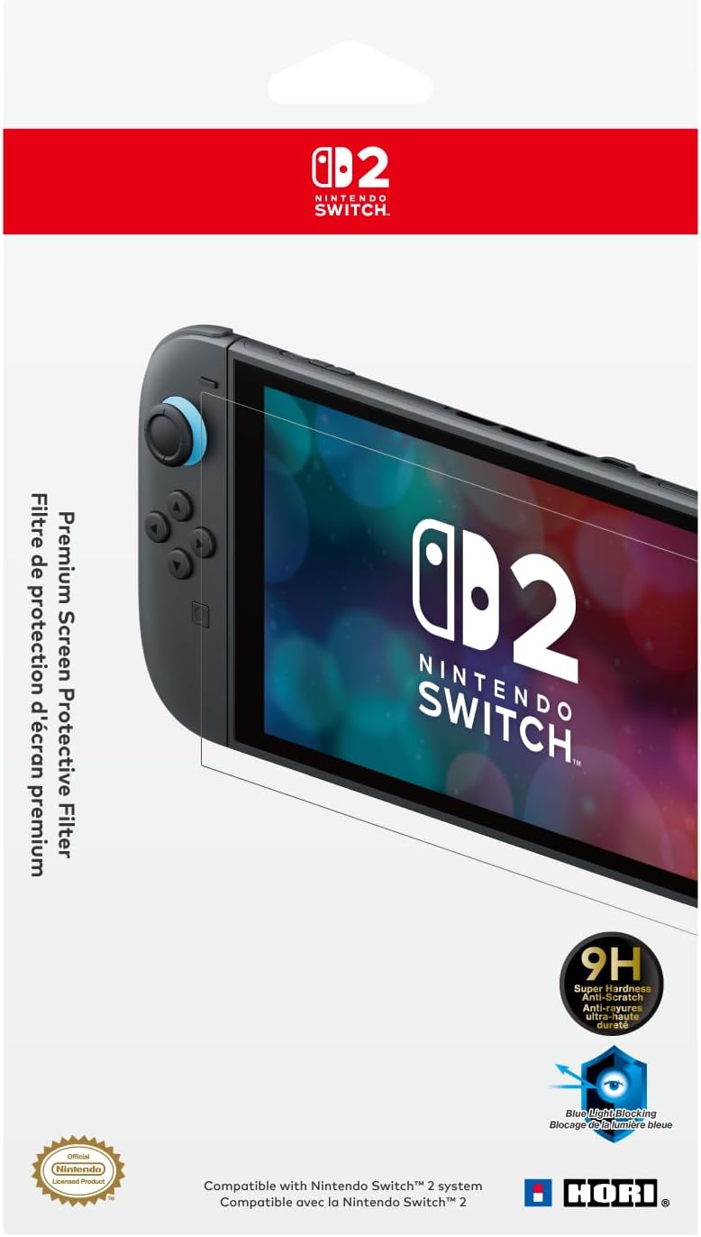 HORI Premium Screen Protector (Switch 2)