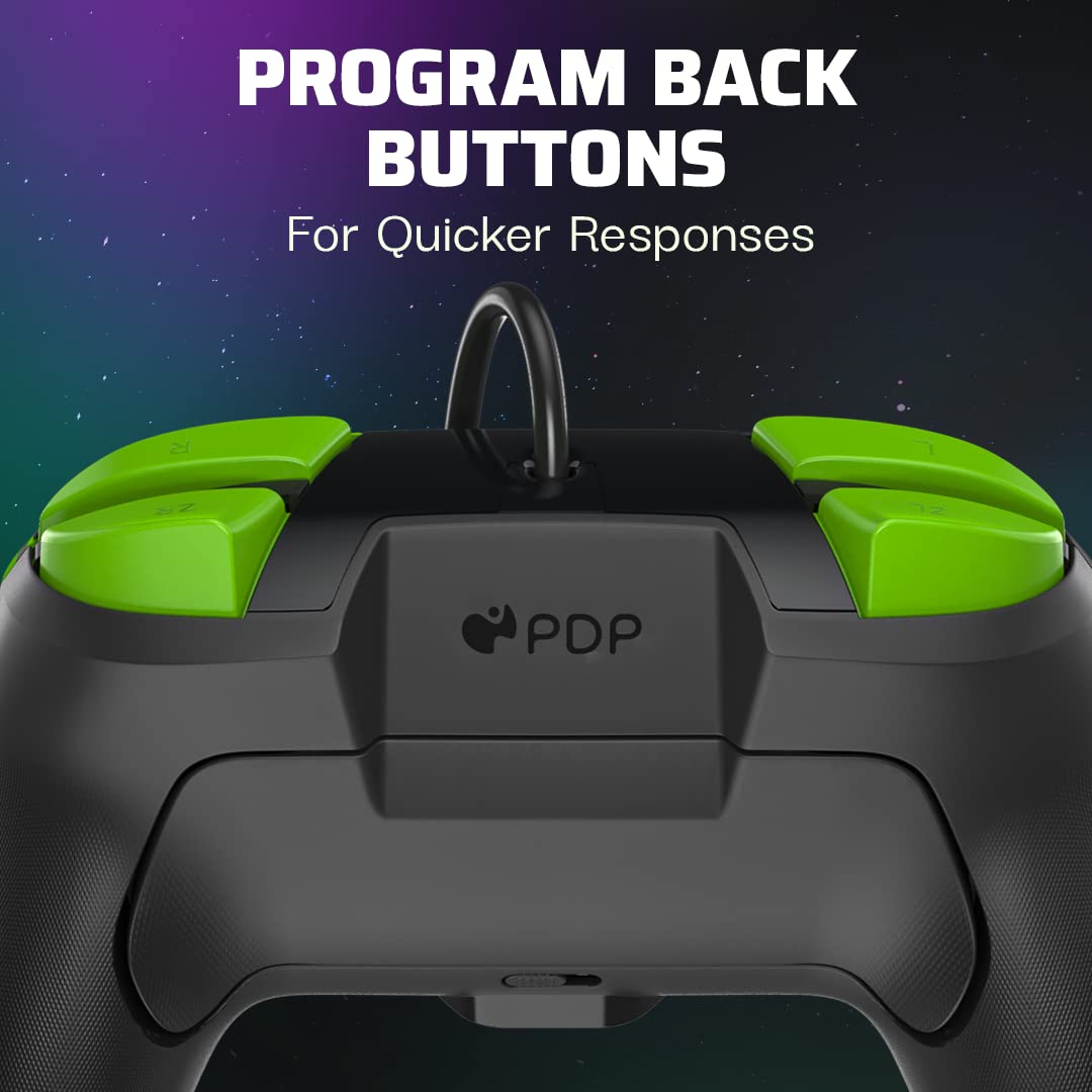 PDP Rematch Wired Controller - Nintendo Switch - Mushroom Glow In The Dark (Switch)
