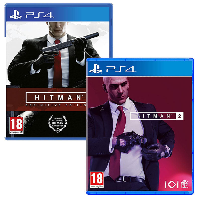 Hitman Definitive Edition + Hitman 2 Bundle (PS4)