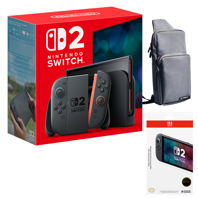 Nintendo Switch 2 Console with FREE Snakebite Sling Case and Hori Screen Filter
