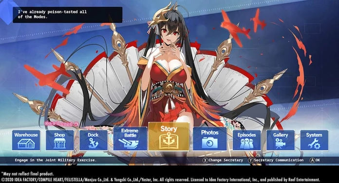 Azur Lane: Crosswave - Commander's Calendar Edition (Switch)
