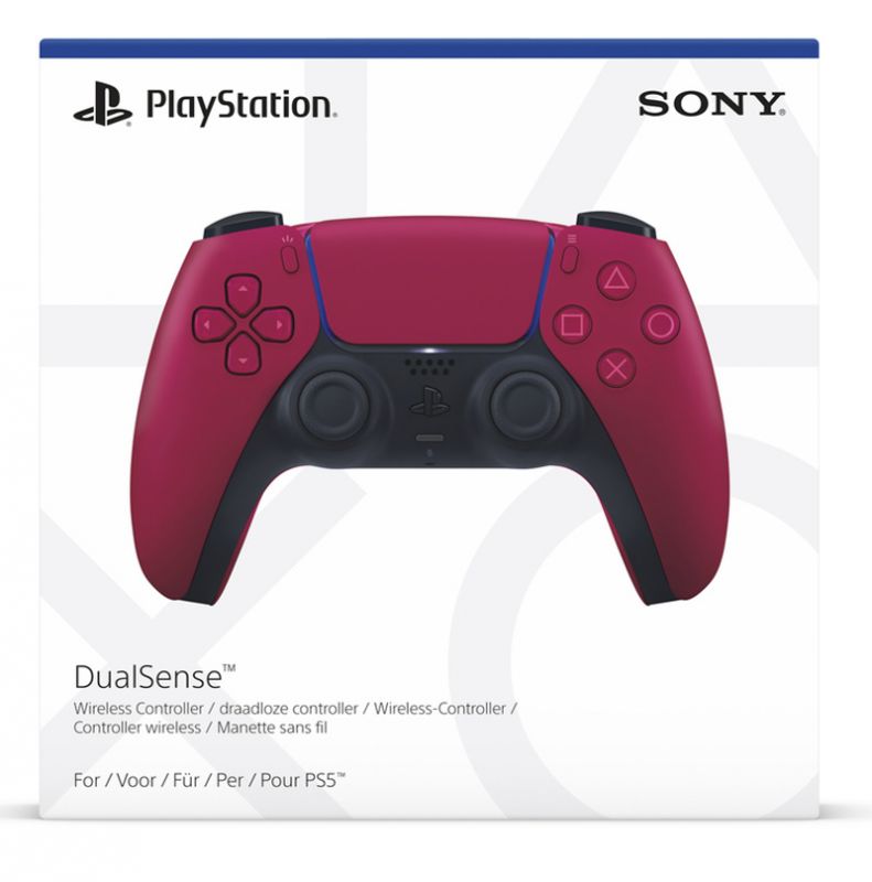 Sony PlayStation 5 DualSense Wireless Controller - Cosmic Red (PS5)
