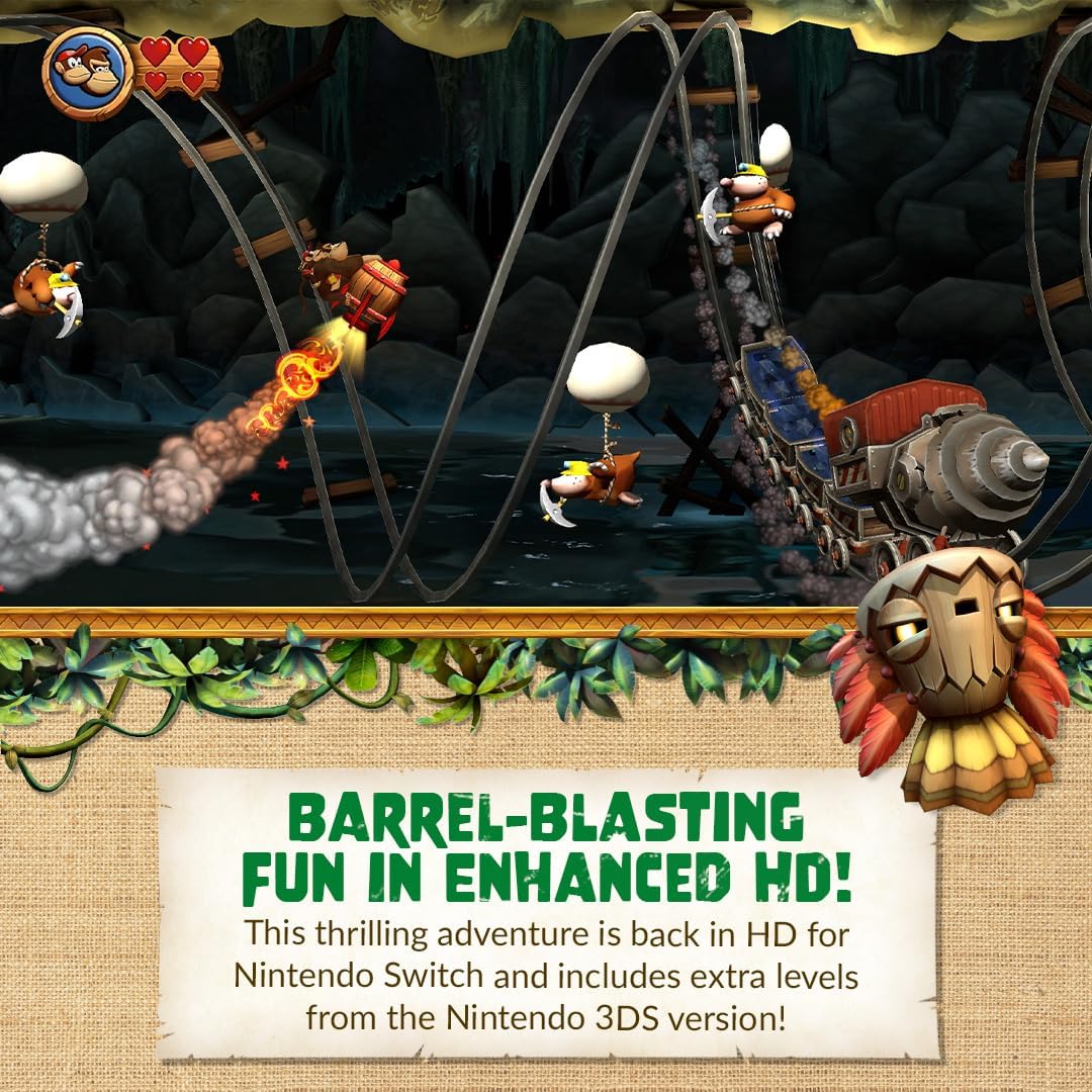 Donkey Kong Country Returns HD (Switch)