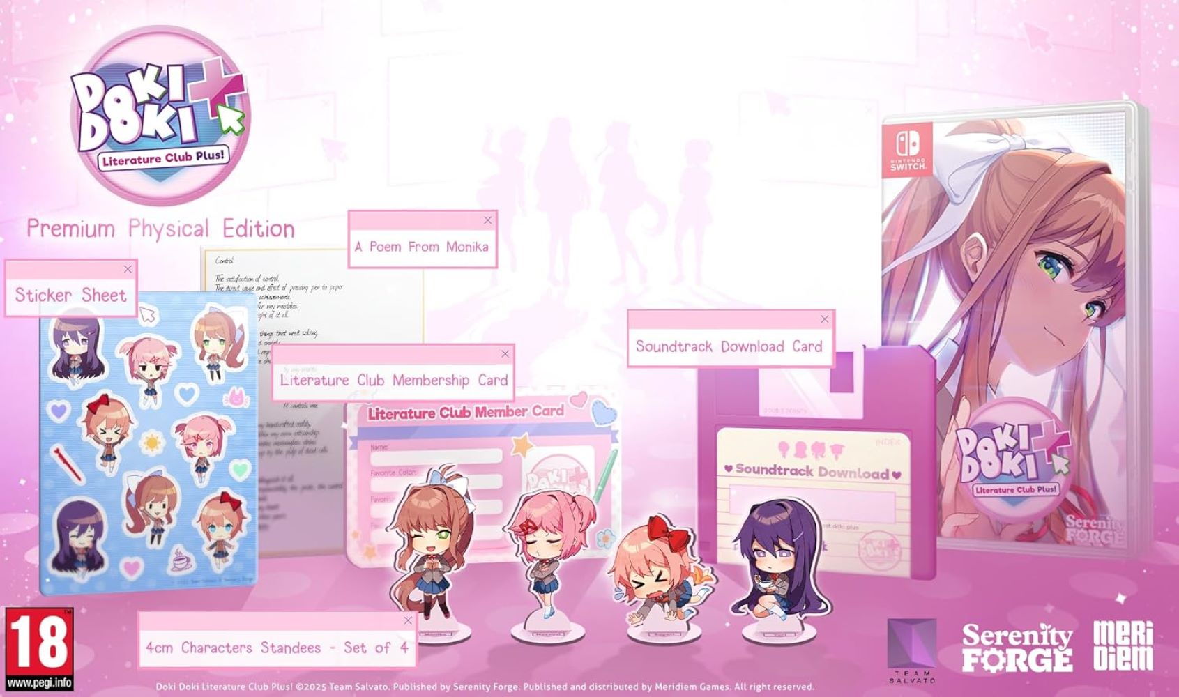 Doki Doki Literature Club Plus! (Switch)