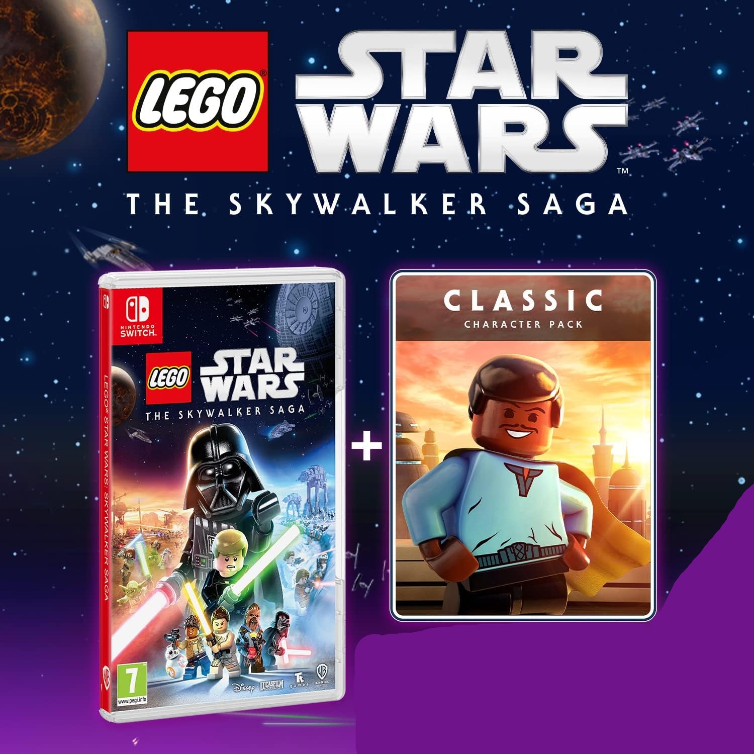 LEGO Star Wars: The Skywalker Saga Incl. Classic Character Pack DLC (Switch)