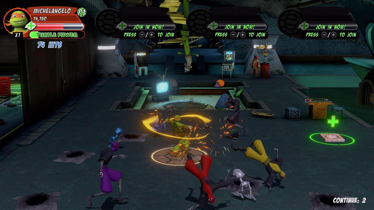 TMNT Arcade: Wrath of the Mutants (Switch 2)