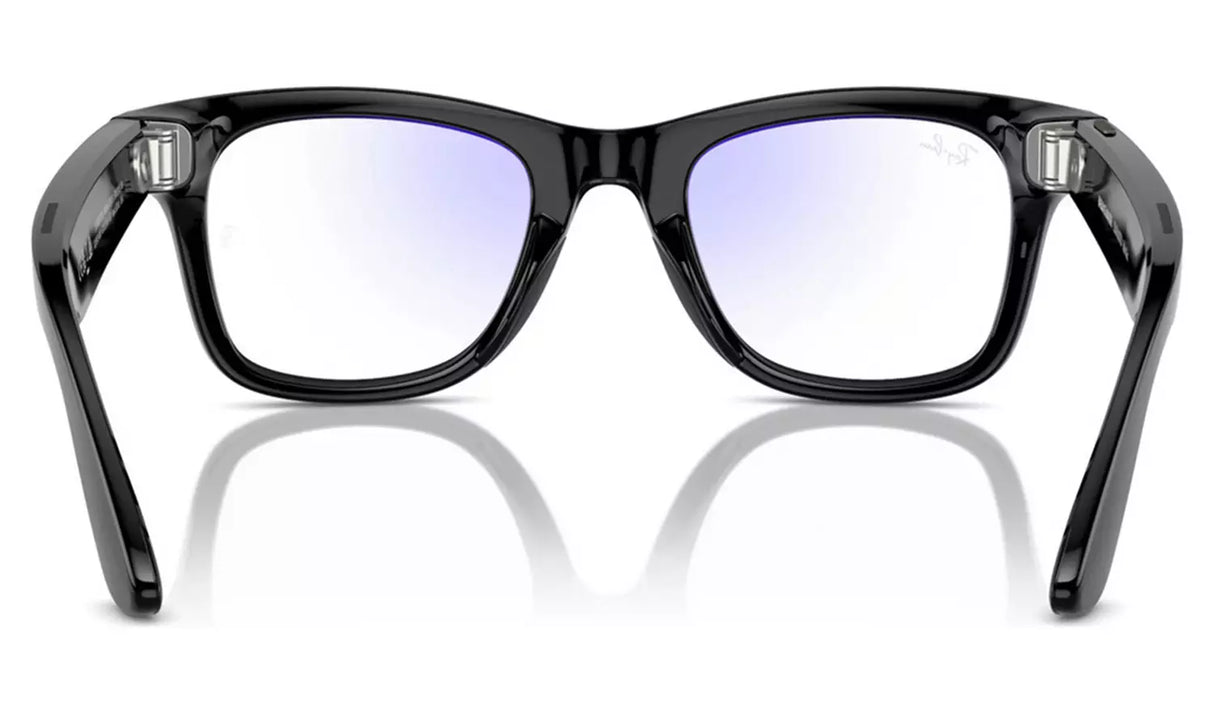 RAY-BAN META WAYFARER (GEN 1) GLASSES - SHINY BLACK/CLEAR