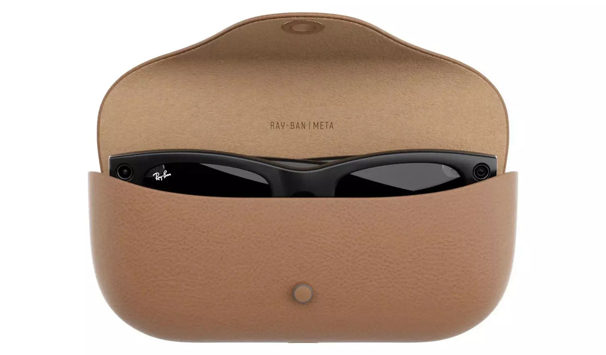 RAY-BAN META WAYFARER (GEN 1) GLASSES - SHINY BLACK/CLEAR