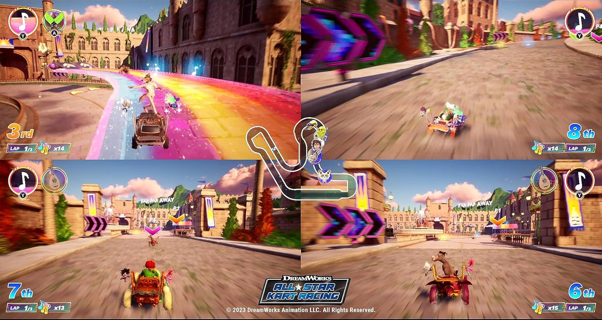Dreamworks All-Star Kart Racing (Switch)