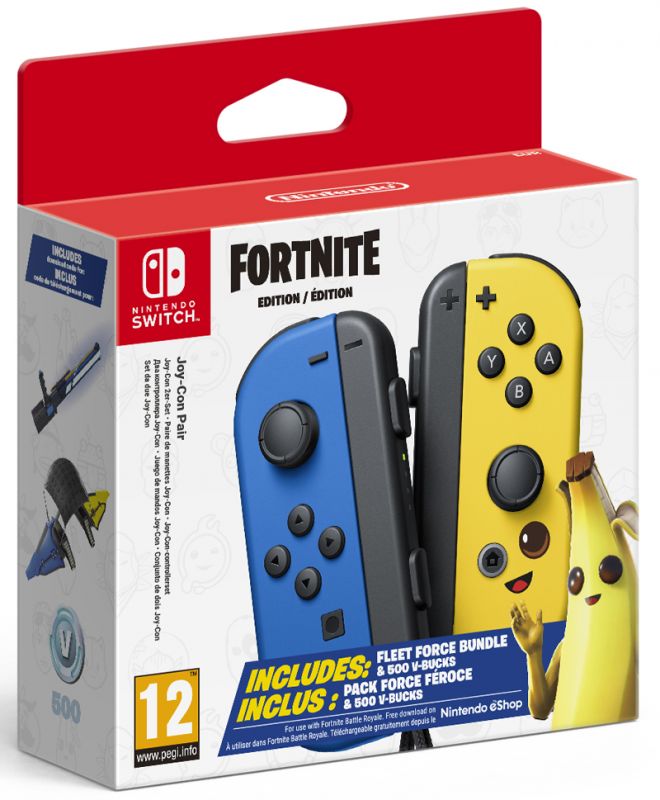 Nintendo Switch Joy-Con Controller Pair - Fortnite Edition (Switch)