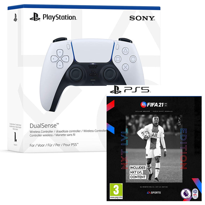 DualSense® Wireless Controller – For PS5, PC, Mac & Mobile With FIFA 21 NXT LVL (PS5)