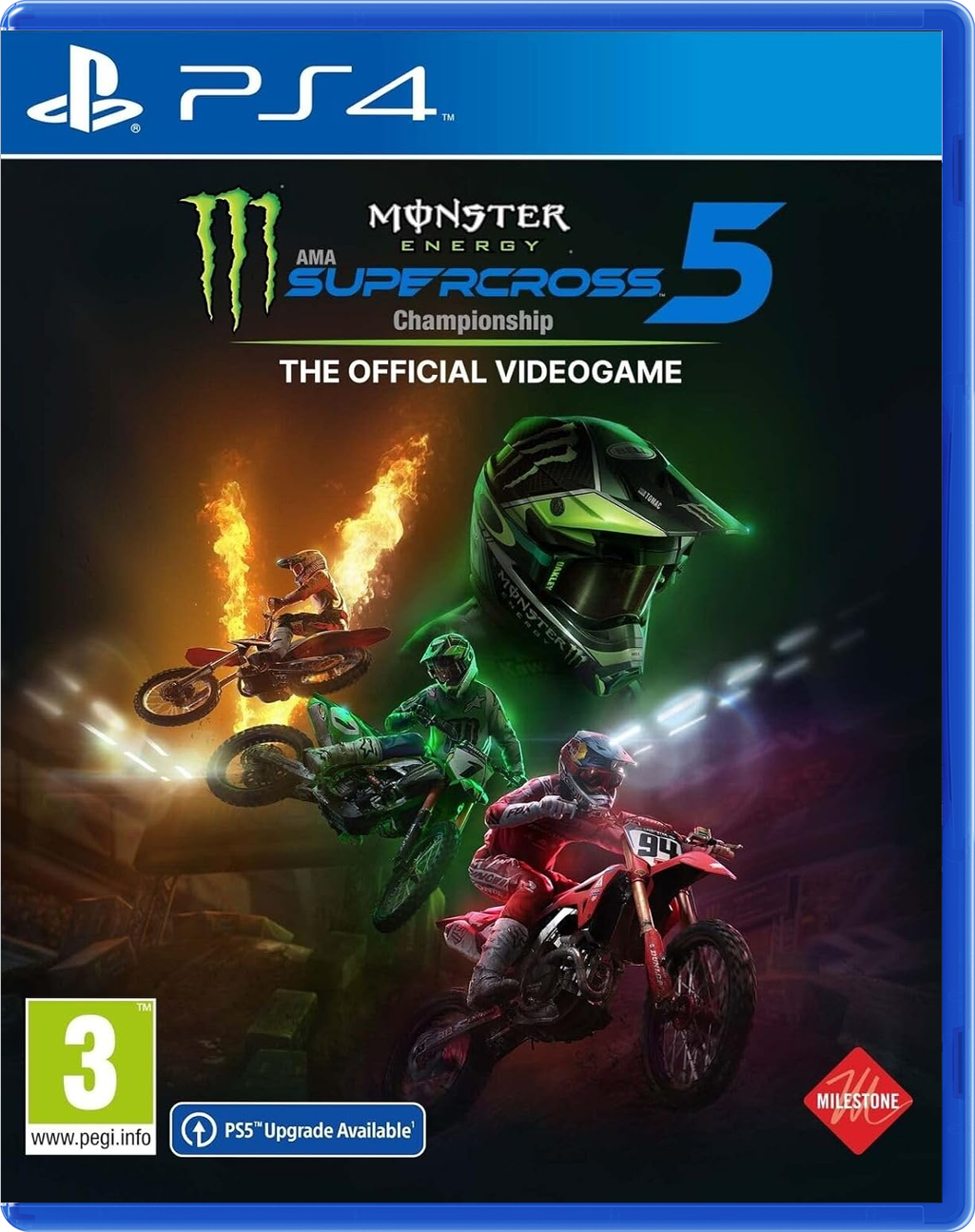Monster Energy Supercross - The Official Videogame 5 (PS4)