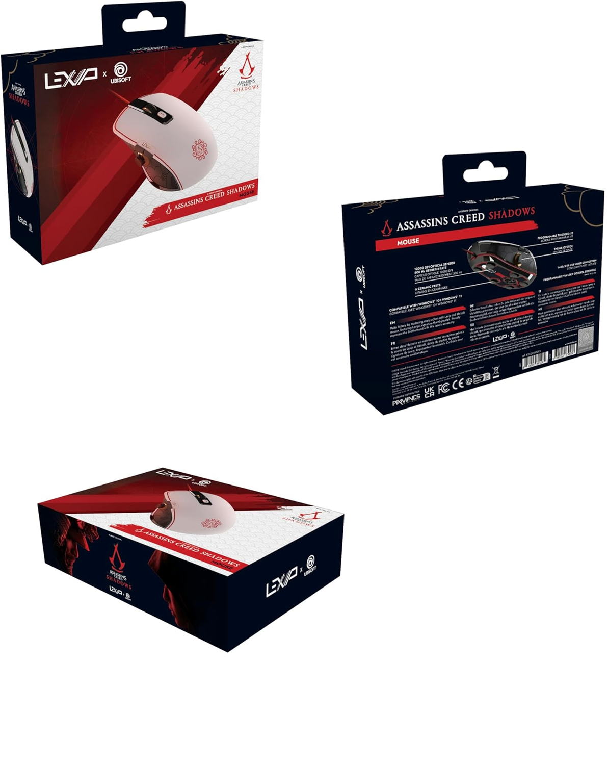 Lexip x Ubisoft Assassin's Creed: Shadows Mouse (PC)