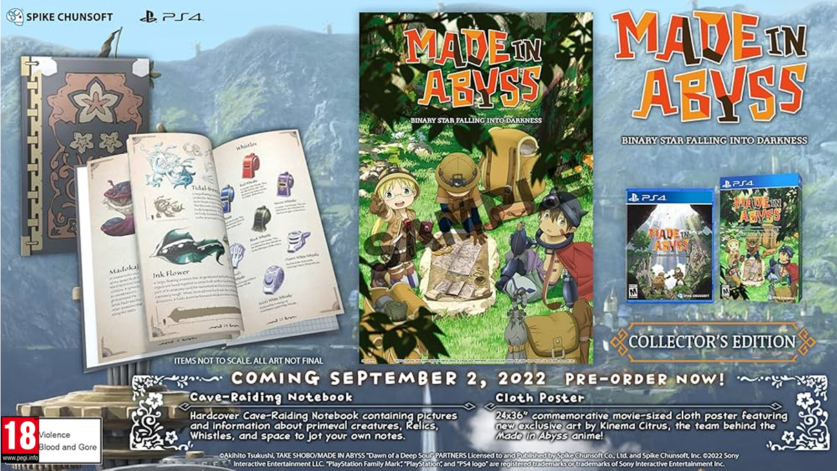 Made in Abyss: Binary Star Falling into Darkness - Collector's Edition (PS4)