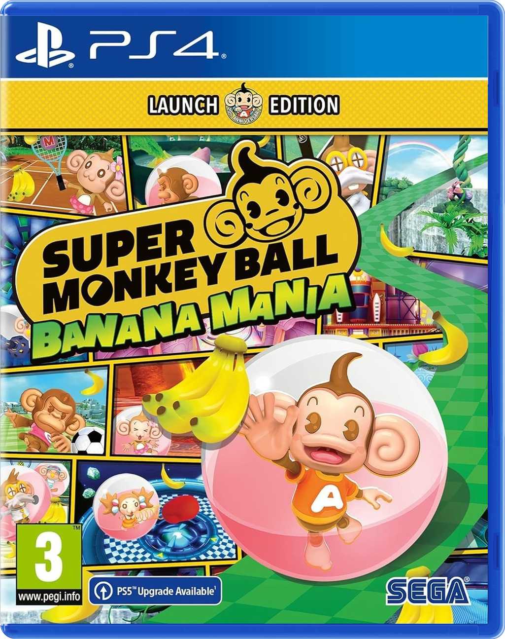 Super Monkey Ball Banana Mania Launch Edition (PS4)