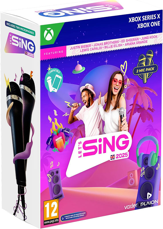 Let's Sing 2025 - 2 Mic Pack (Xbox Series X)