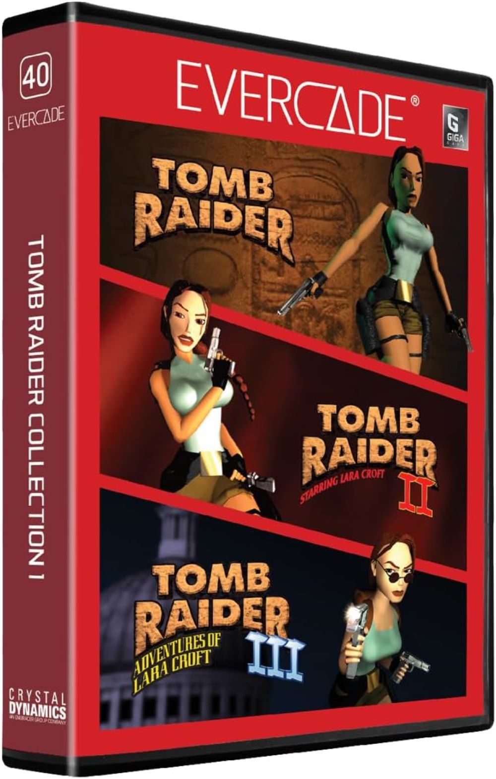 Blaze Evercade Tomb Raider Collection