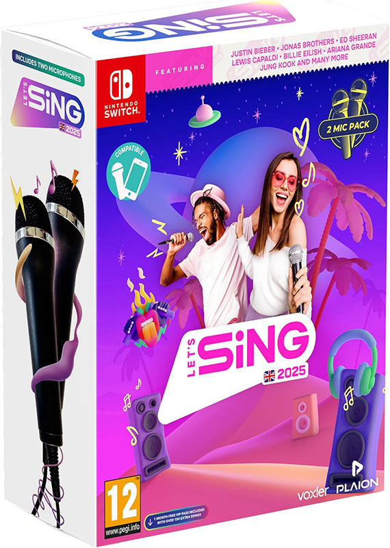 Let's Sing 2025 - 2 Mic Pack (Switch)