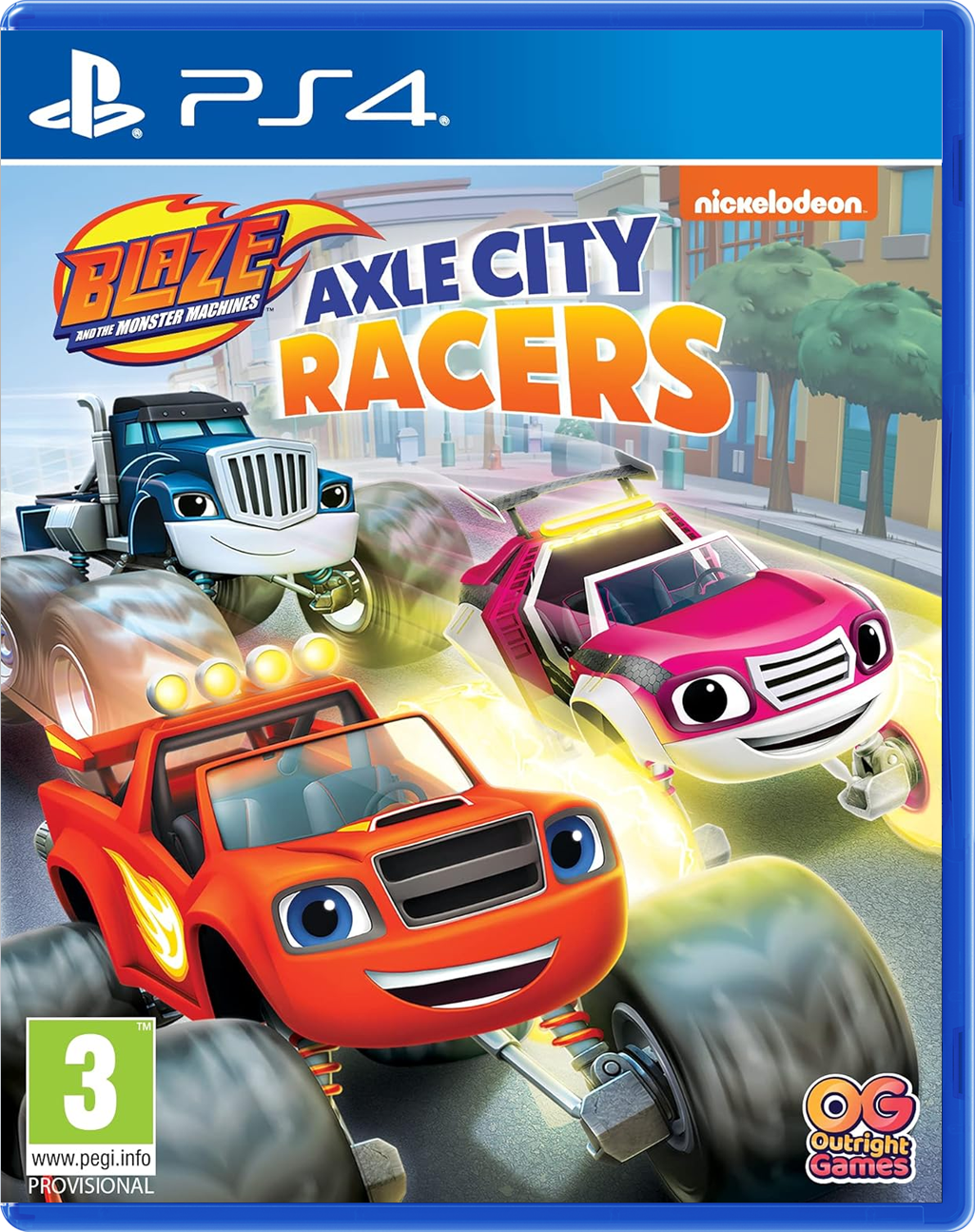 Blaze And The Monster Machines: Axle City Racers (PS4)