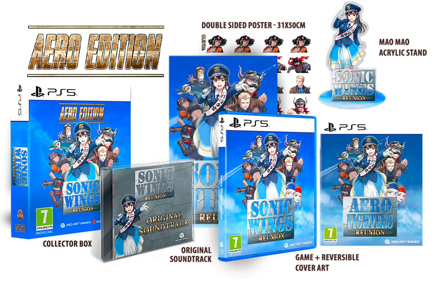 Sonic Wings Reunion - Aero Edition (PS5)