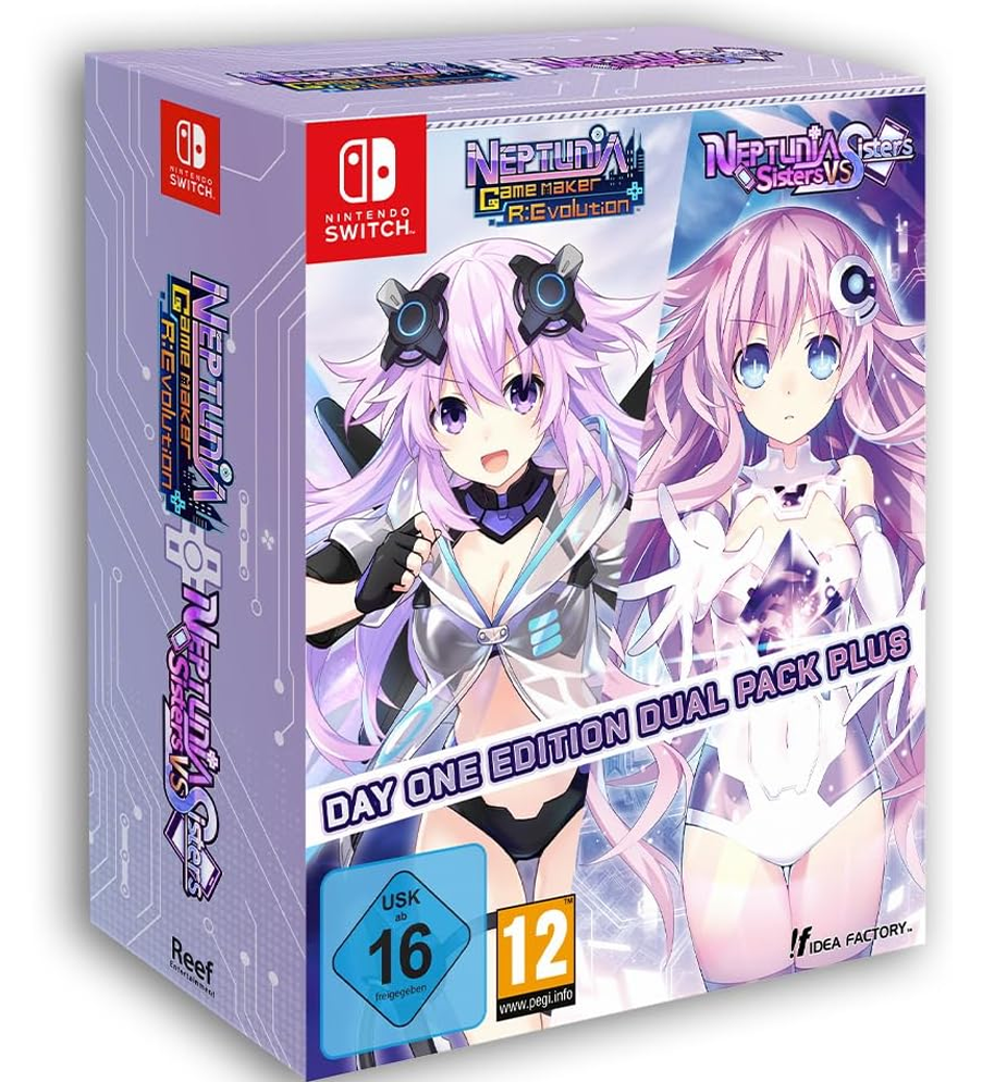 Neptunia Game Maker R:Evolution / Neptunia: Sisters VS Sisters-DayOneEditionDualPackPlus(Switch)