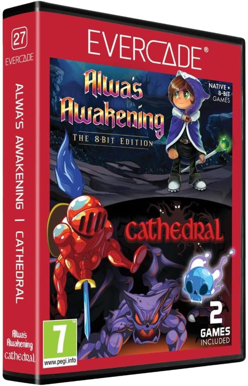 Blaze Evercade Alwa's Awakening + Cathedral