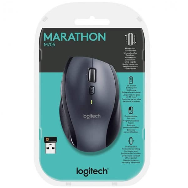 Logitech Marathon M705 Wireless Mouse