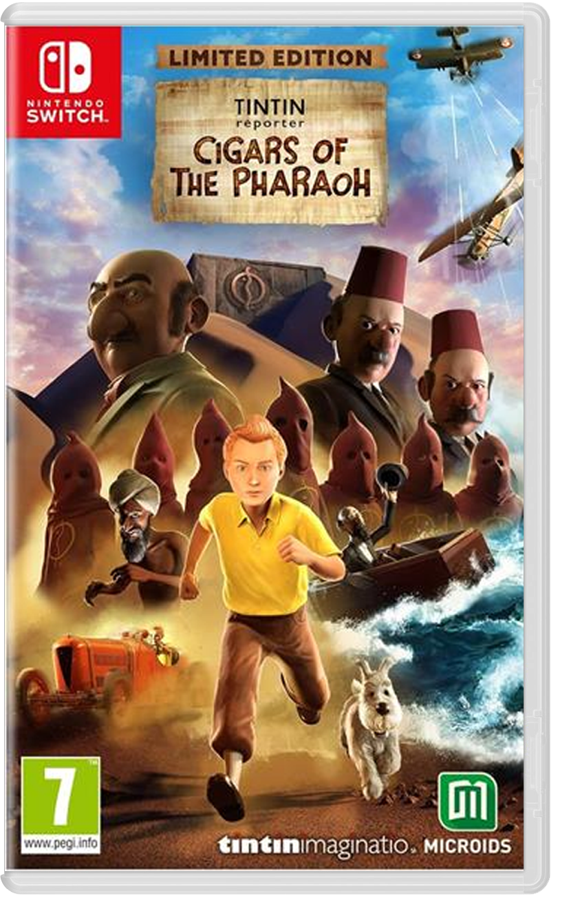 Tintin Reporter: Cigars of the Pharaoh - Limited Edition (Switch)