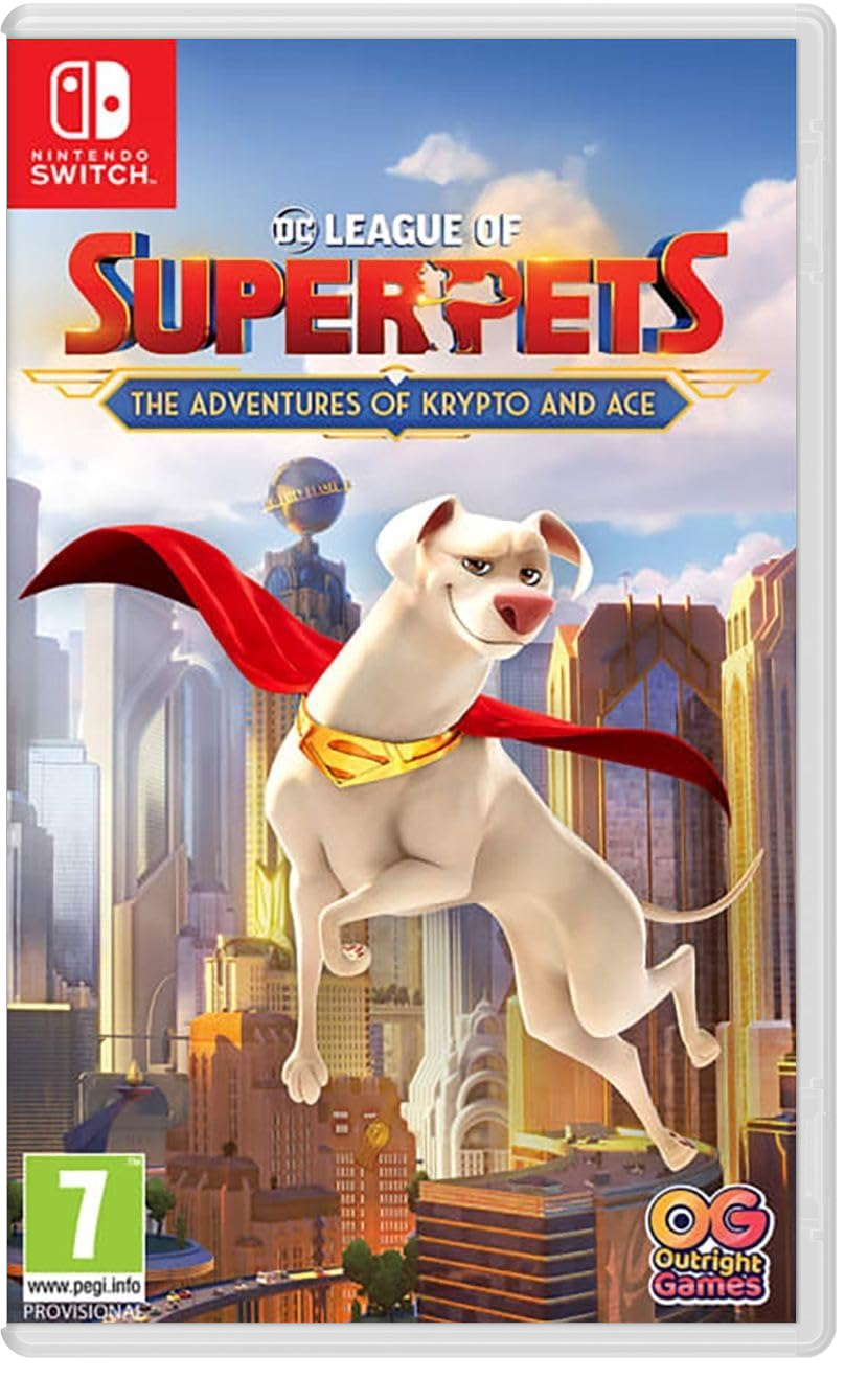 DC League Of Super Pets: Adventures Of Krypto And Ace (Switch)