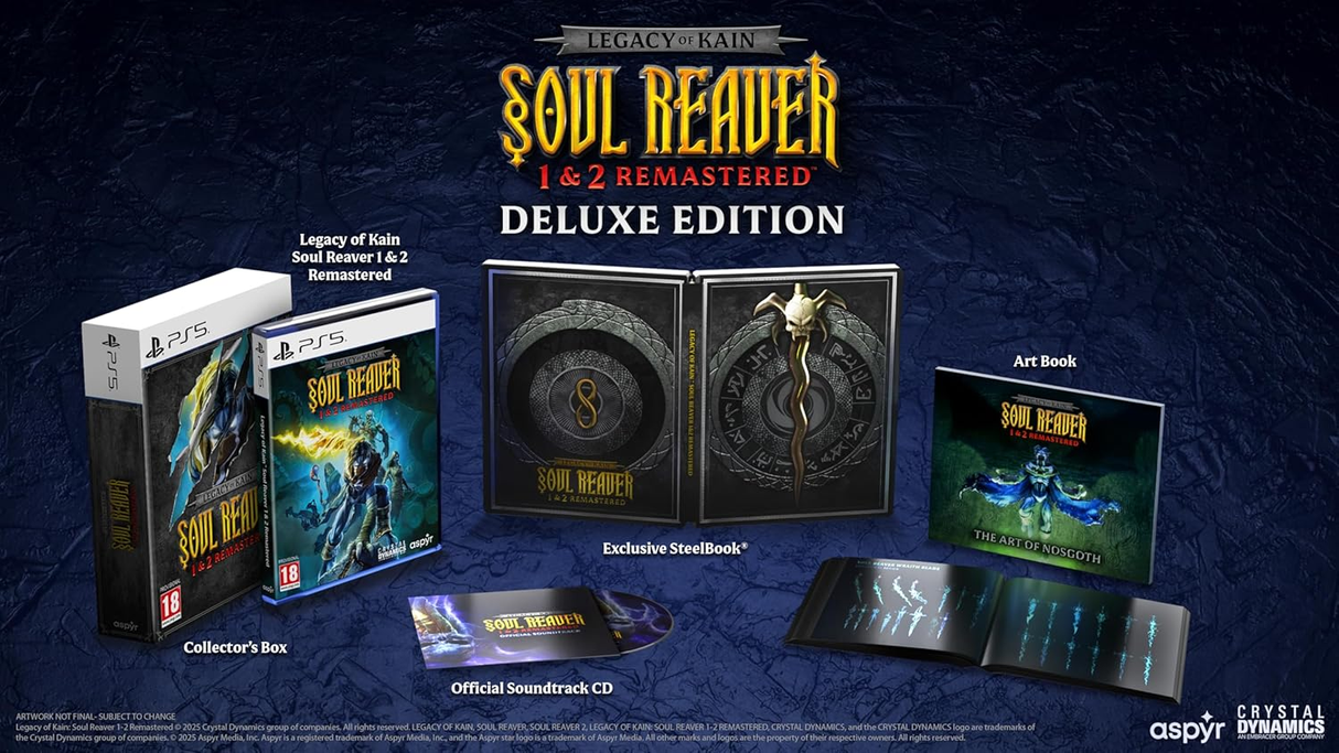 Legacy of Kain Soul Reaver 1-2 Remastered - Deluxe Edition (PS5)