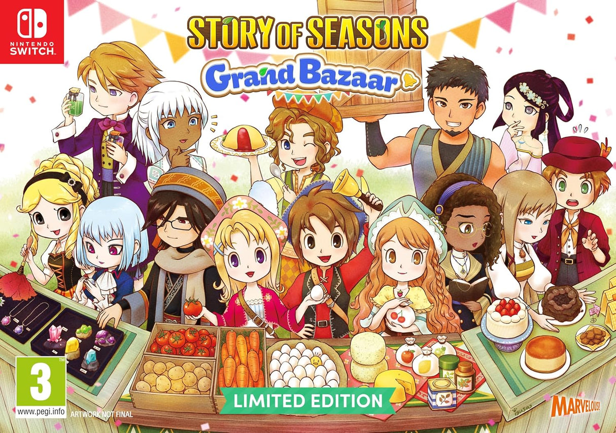 STORY OF SEASONS: Grand Bazaar - Limited Edition (Switch)