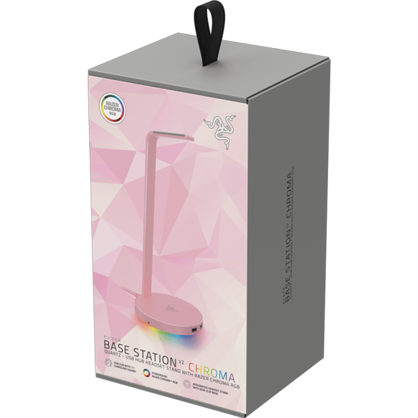 Razer Base Station V2 Chroma Headset Stand - Quartz