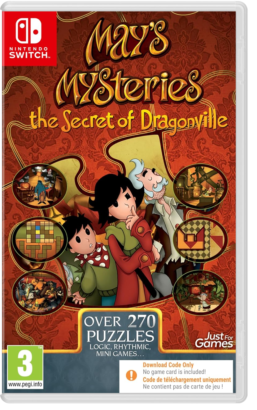 May's Mysteries: The Secret Dragonville (Code In A Box) (Switch)