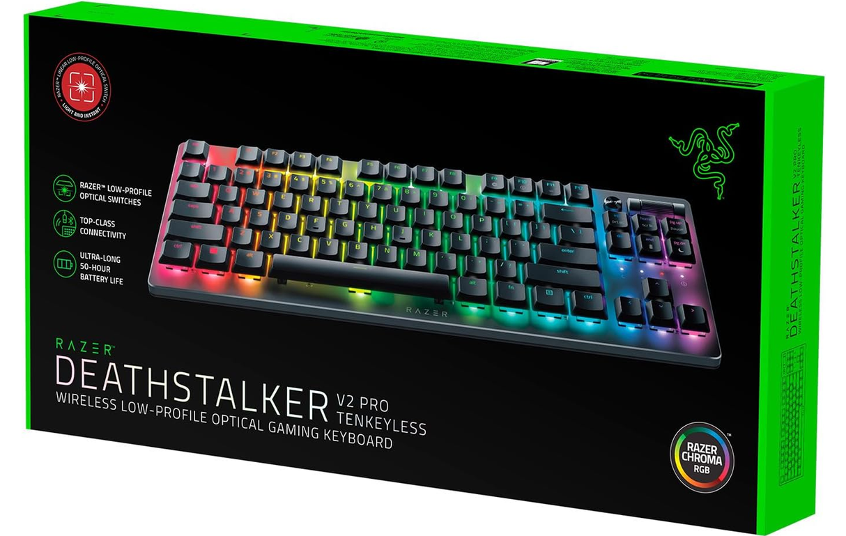 Razer DeathStalker V2 Pro Tenkeyless Wireless Keyboard