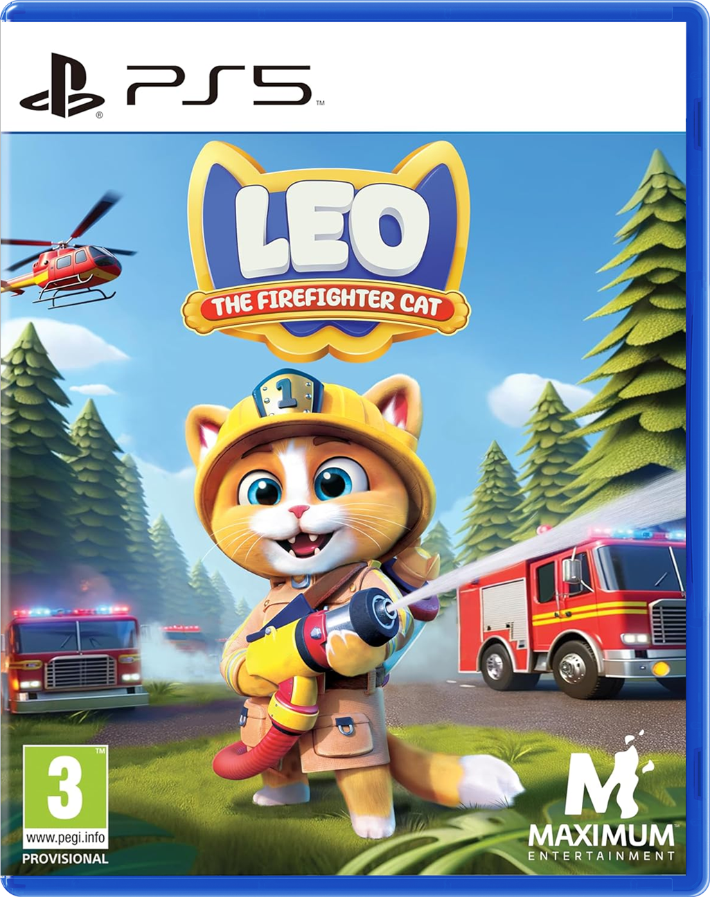Leo the Fire Fighter Cat (PS5)