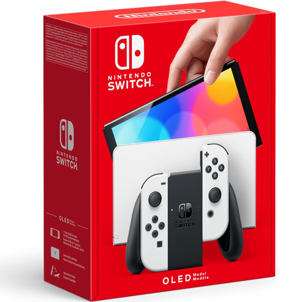 Nintendo Switch OLED Console - White (Switch)