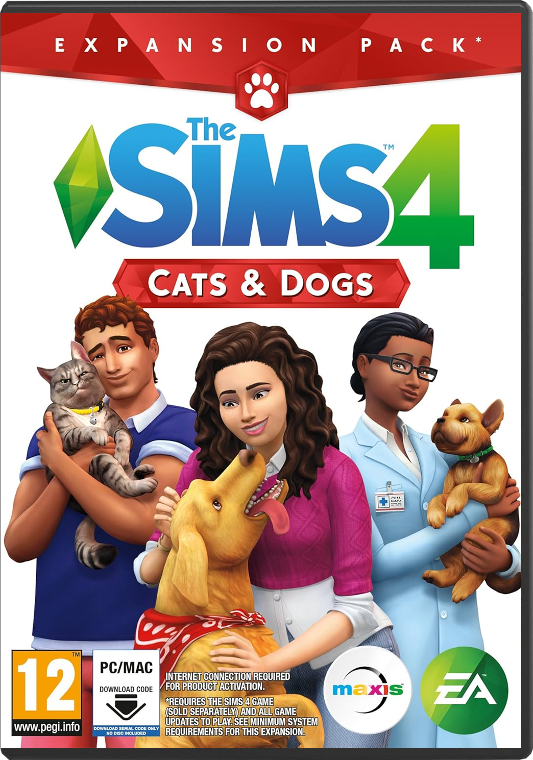 The Sims 4 Expansion Pack 4 - Cats & Dogs (PC)